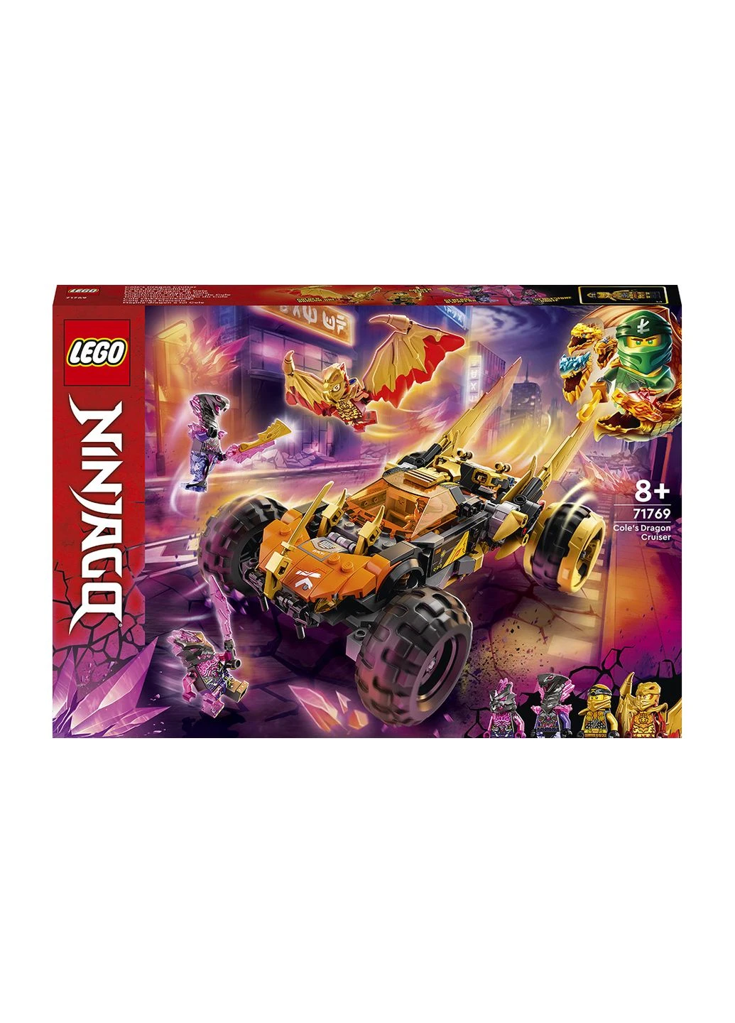 Ninjago Крейсер Дракона Коула 384 детали (71769) Lego (304055447)