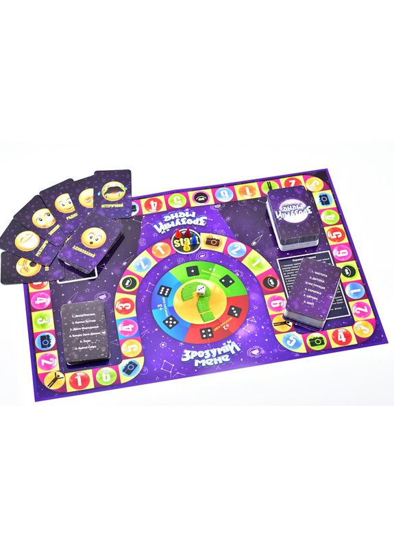 Гра настільна "Зрозумій мене" DTG18U велика Danko Toys (365250418)