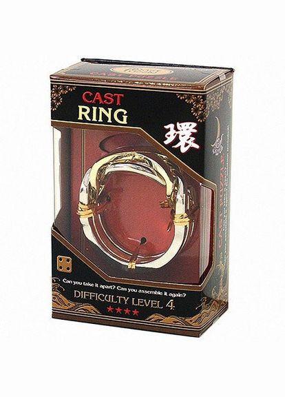 Головоломка 4* Ring (Ринг) Cast Puzzle 473791 Huzzle (301834732)