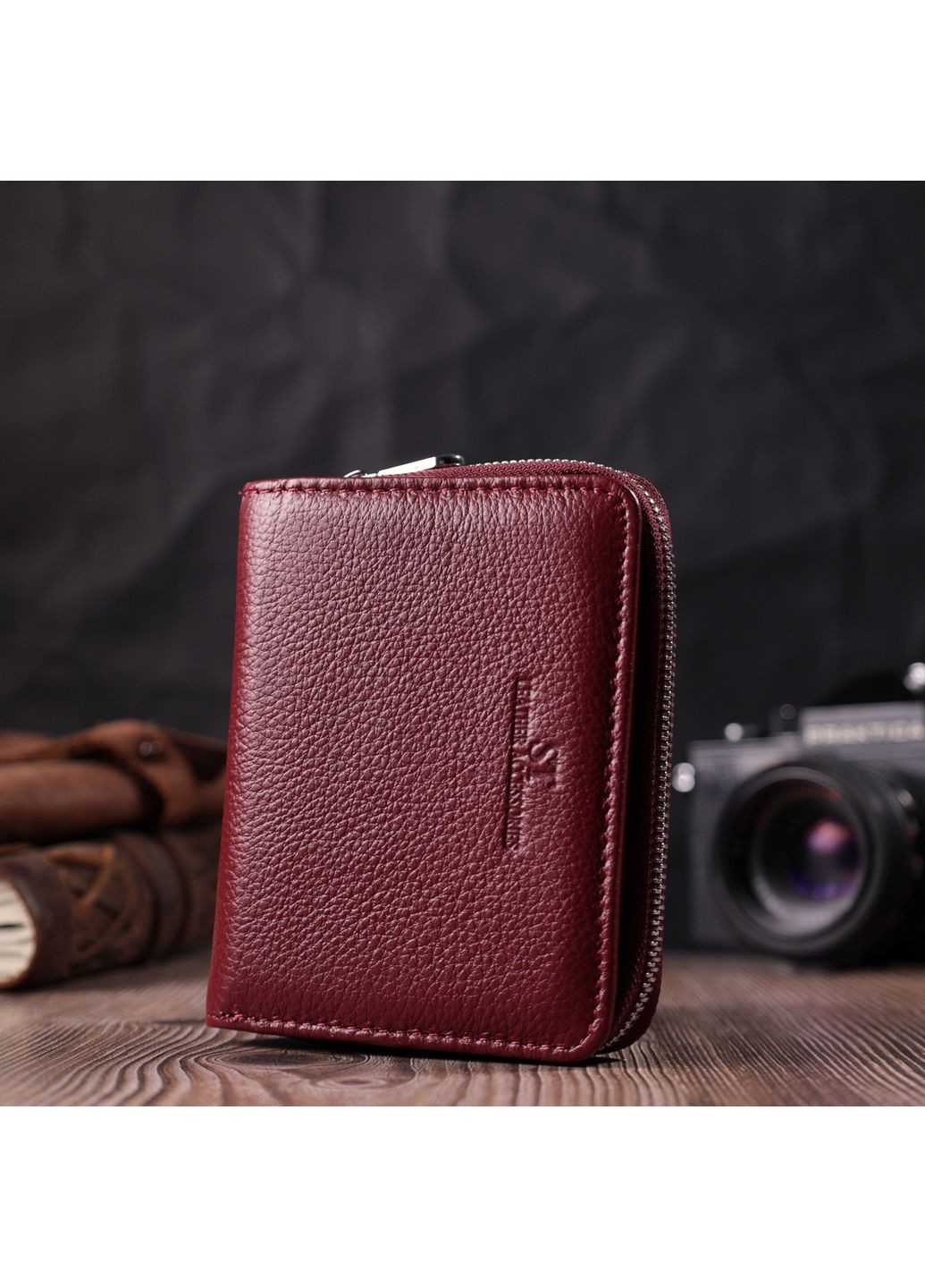 Жіночий шкіряний гаманець st leather (288136238)