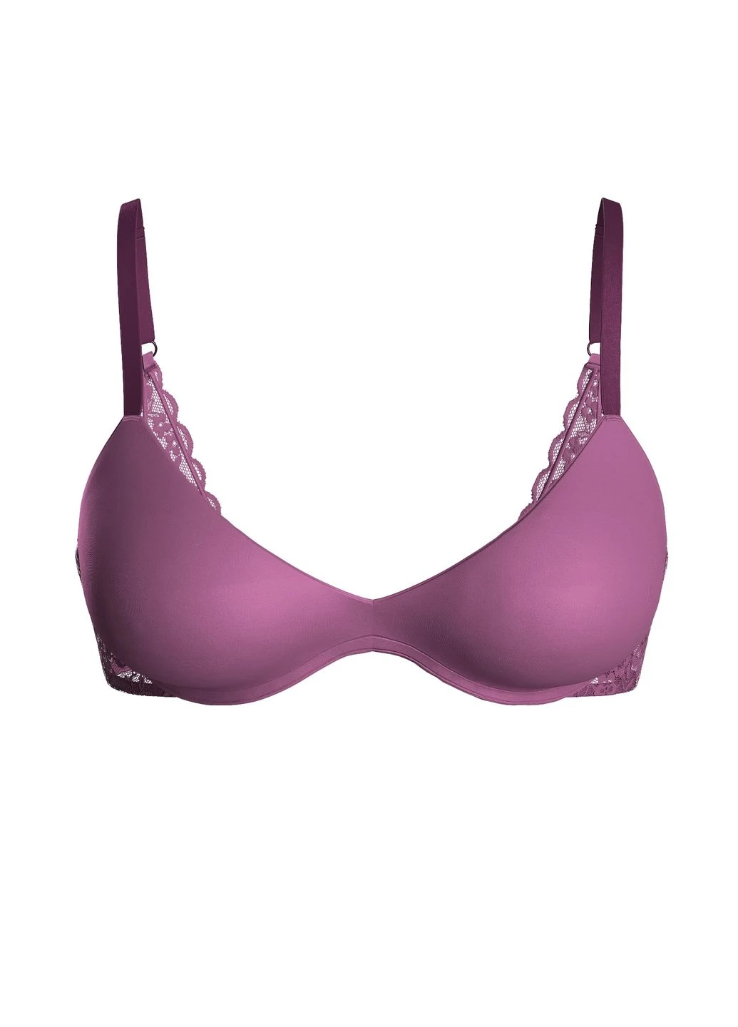 Фіолетовий демісезонний комплект (бюстгальтер, трусики) Victoria's Secret
