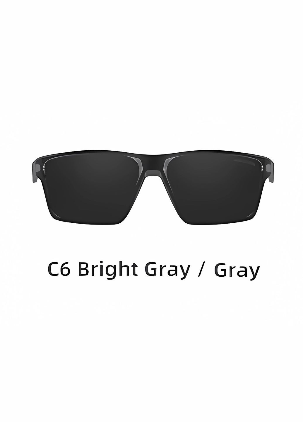 Чоловічі поляризаційні сонцезахисні окуляри 799 Clear Gray KINGSEVEN (334848539)