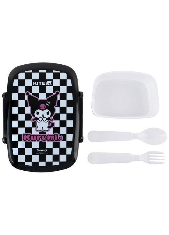 Ланч бокс пласт. " " 750мл Kuromi з наповненням №HK25-163-2 Kite (332211466)