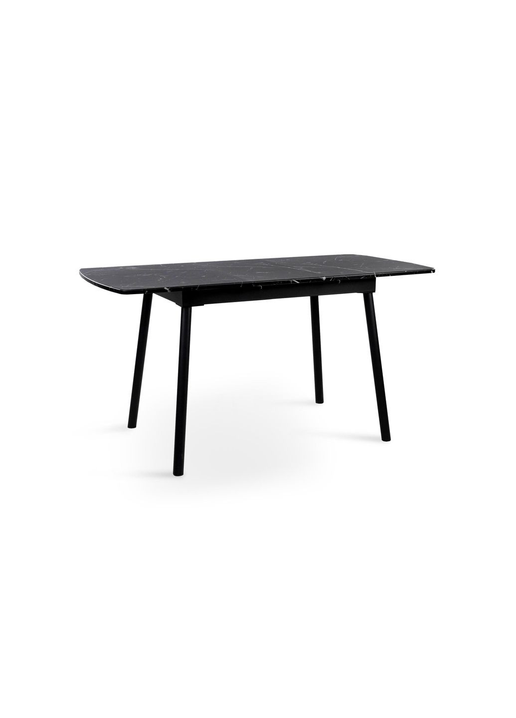 Стіл-трансформер кухонний розкладний SOLO Чорний/Мармур чорний 857490-02 857490 Comfort Line (355468006)