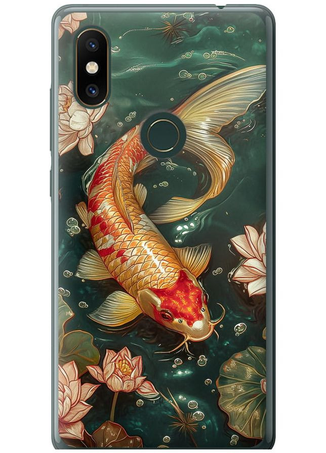 Силиконовый чехол 'Мелодия Лотоса' для Endorphone Xiaomi Mi Mix 2s (291125128)