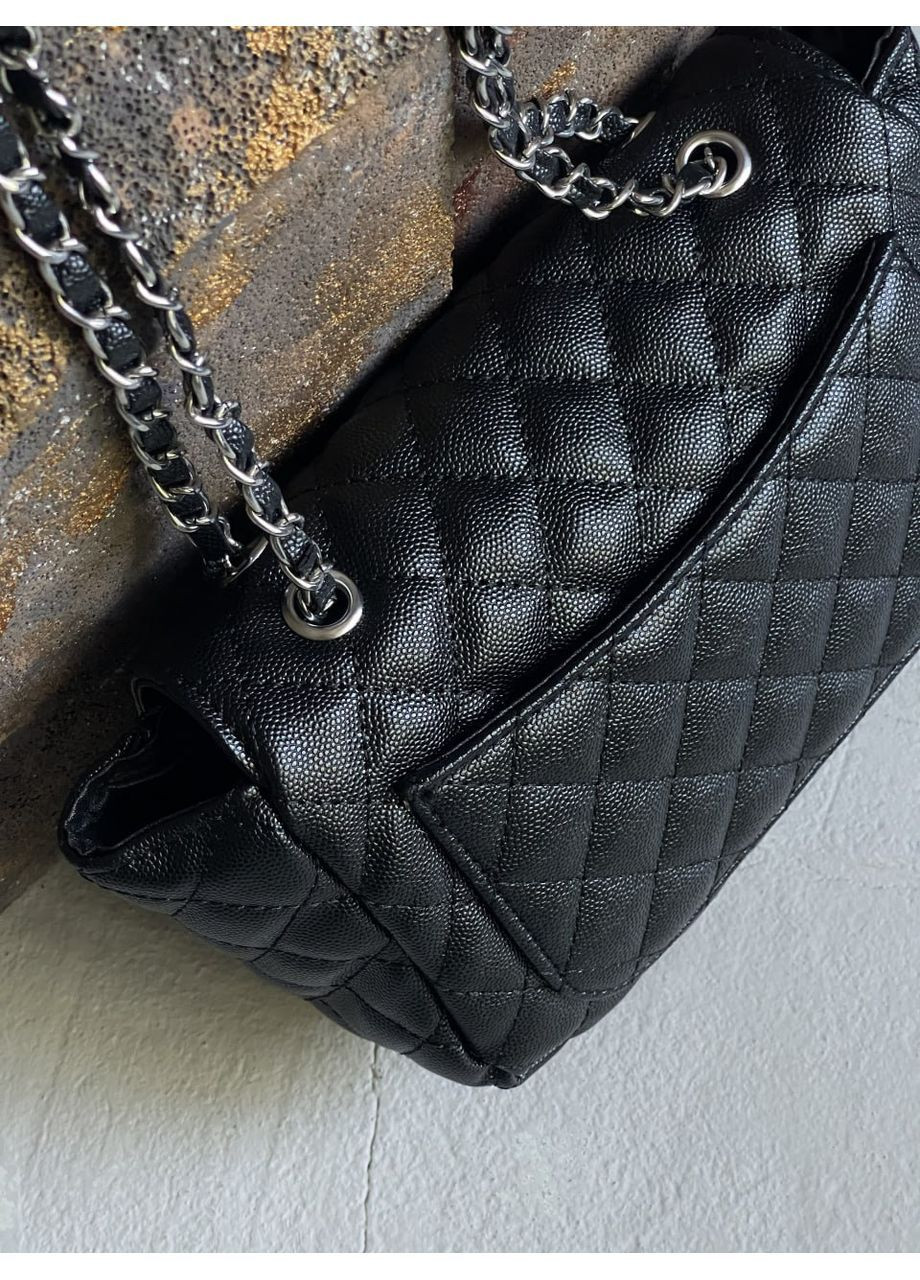 Жіноча сумка Chanel структурна чорна No Brand (367831330)