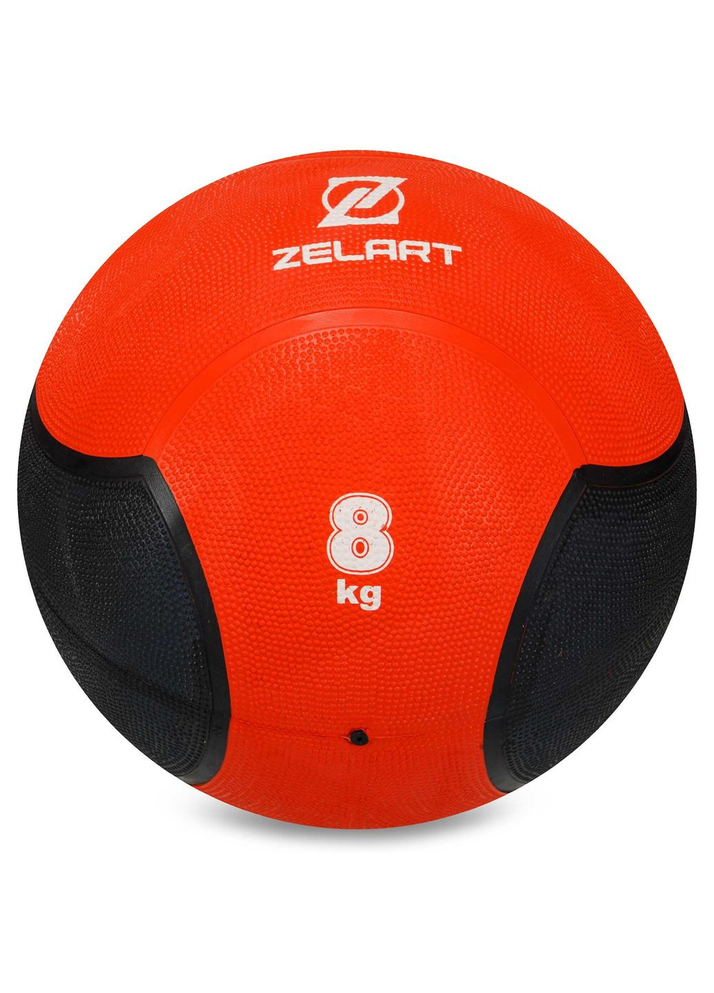 Медбол м'яч медичний Medicine Ball Червоний-чорний (вага 8 кг) FI-5121-8 Zelart (367617514)