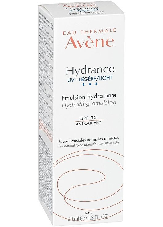 Зволожувальна емульсія для обличчя Eau Thermale Hydrance Light Hydrating Emulsion SPF 30 40ml (731885-41523) Avene (368663108)
