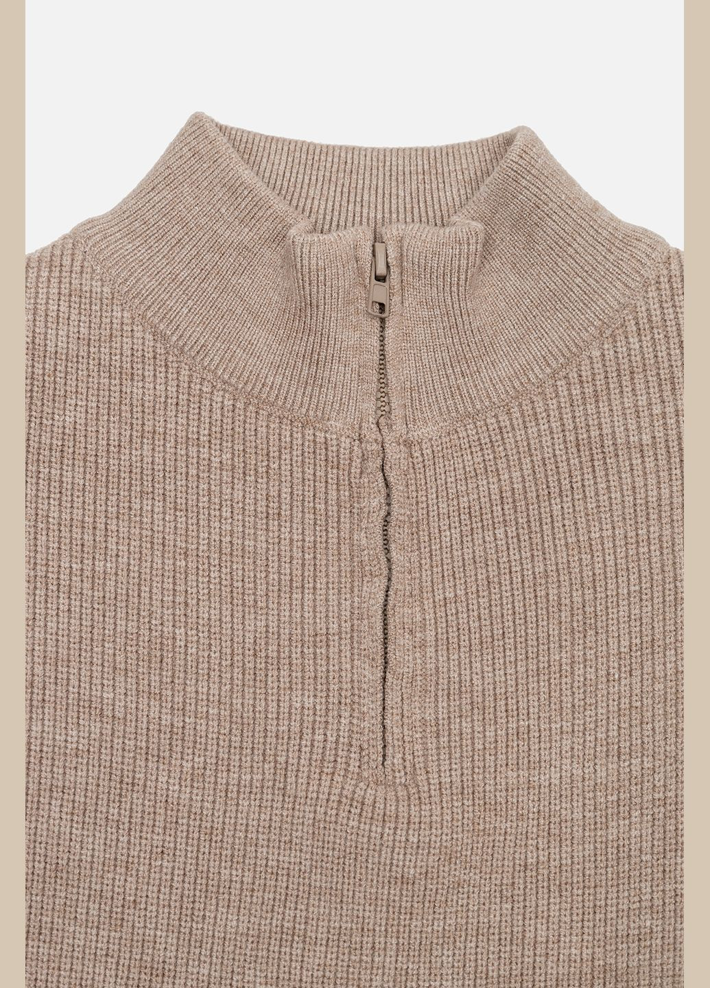 Бежевый зимний свитер для мальчика цвет бежевый cb-00220738 Lizi Kids