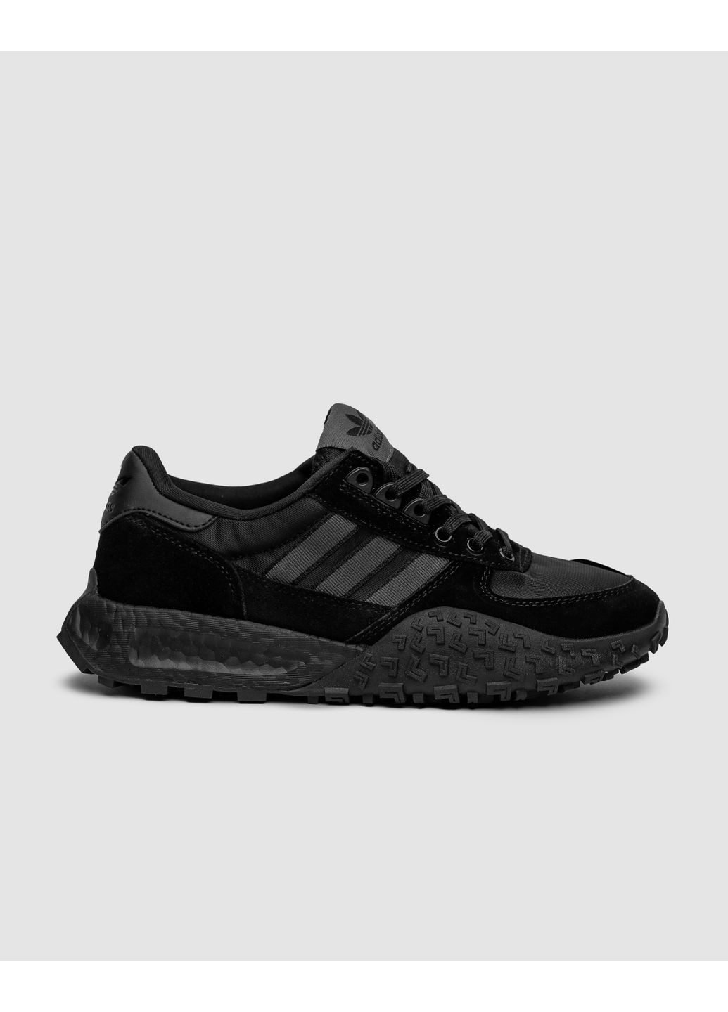 Чорні Осінні кросівки чоловічі adidas retropy e5 total black адідас ретропи е5 No Brand