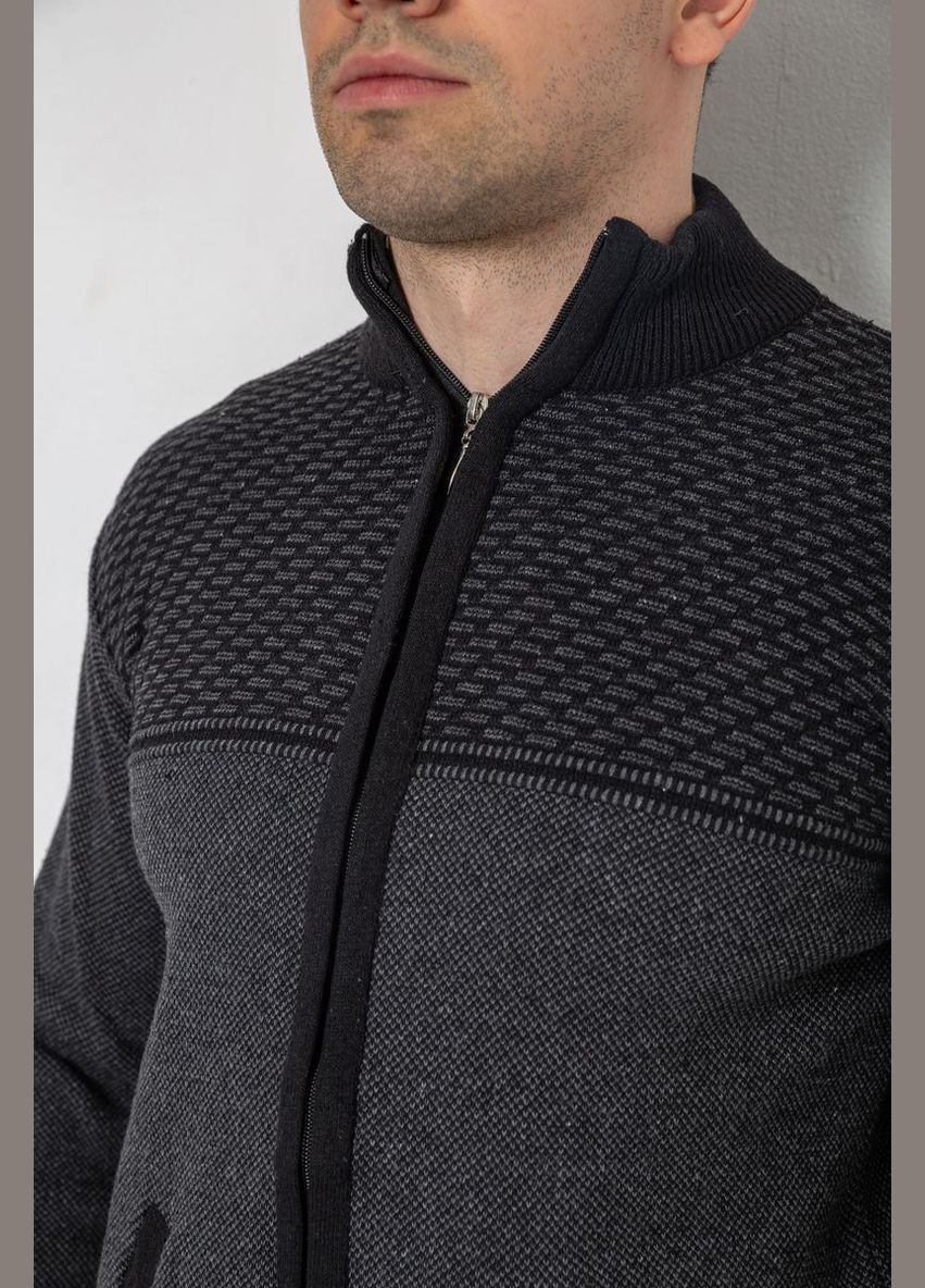 Кофта мужская на молнии с карманами, цвет синий, Ager (313291236)