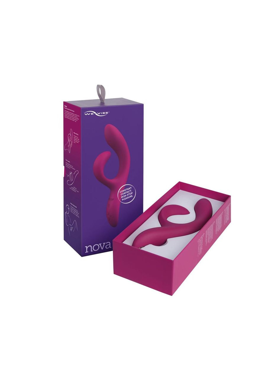 Смарт вибратор-кролик Nova Fuchsia, эргономичный, регулируемый угол наклона ствола We-Vibe (303885845)