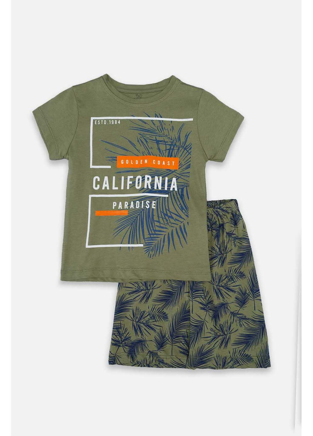 Оливковая (хаки) пижама Vitmo