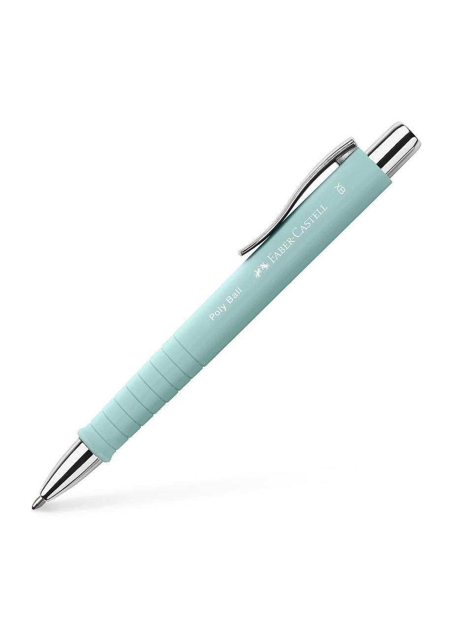 Ручка кулькова автоматична FABER CASTELL Poly Ball Xb блакитна Faber-Castell (314933824)