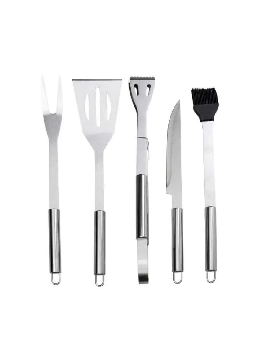 Набор аксессуаров для барбекю, мангала, гриля 5 предметов 40х10х5 см мангальные принадлежности HP-20-72 LUGI (370802555)