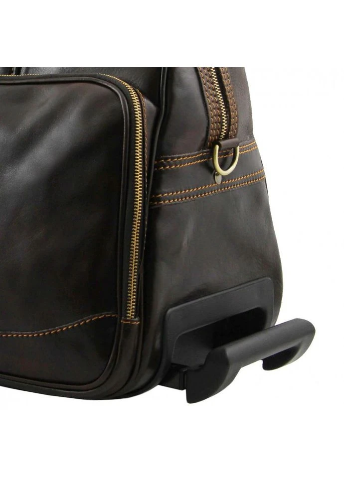 Кожаная дорожная сумка на колесах - Большой размер Leather Bora Bora TL3067 Tuscany Leather (315785996)