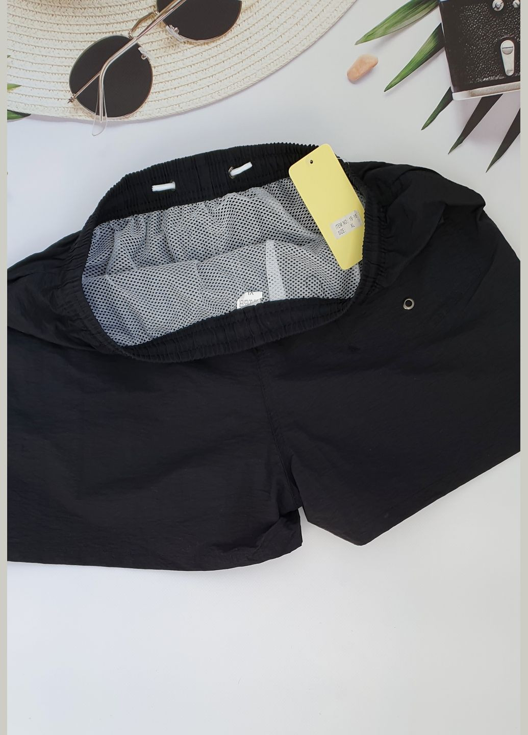Чоловічі купальні шорти однотоннні No Brand (322774639)