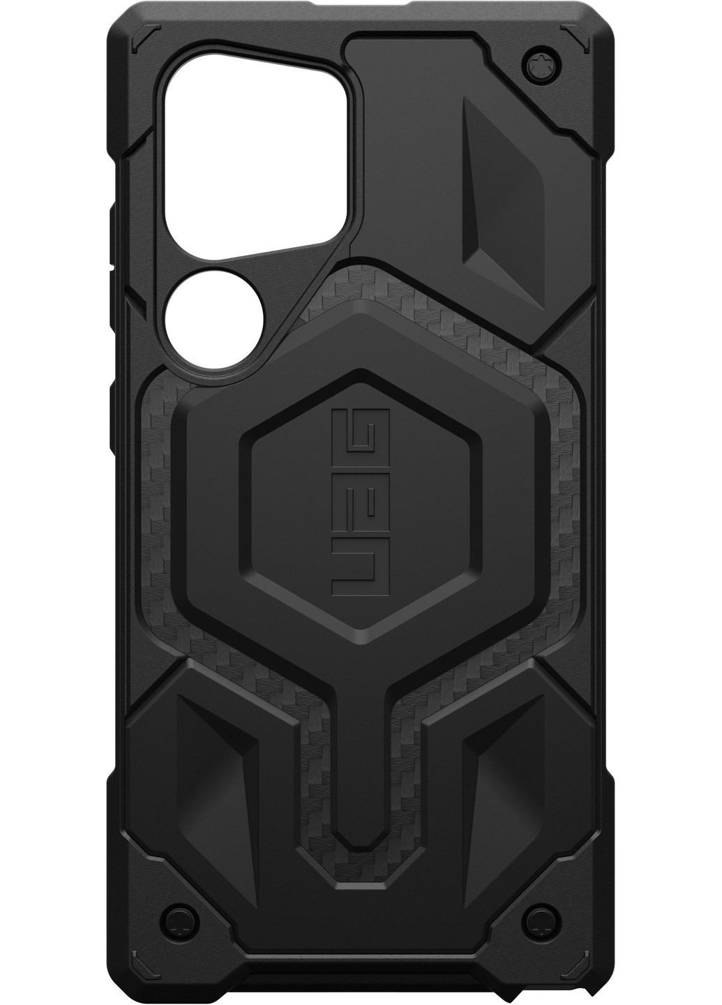 Чохол-накладка Monarch для Samsung Galaxy S24 Ultra Carbon Fiber (214415114242) Urban Armor Gear (360394183)