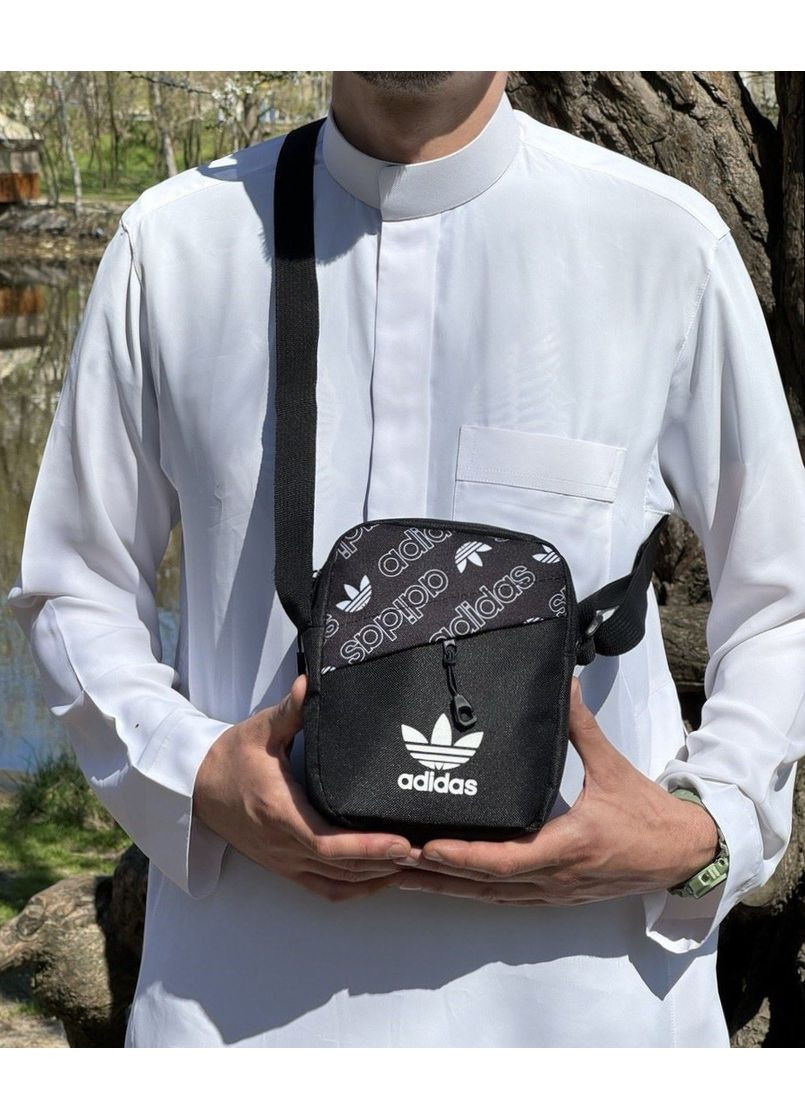 Чорна сумка міська через плече - мінімалізм і зручність No Brand (365592465)