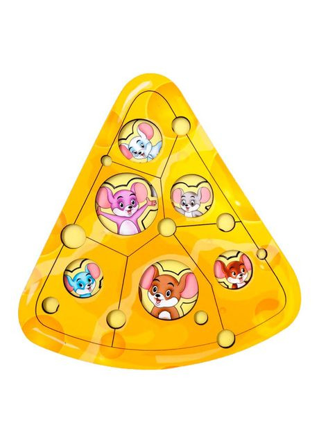 Сортер-головоломка Мышки в сыре (4823720032566) Little Panda (370967797)