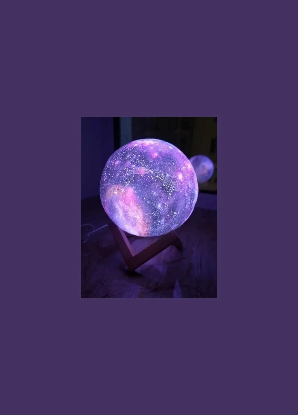 Настольный светильник луна Magic 3D Moon Light От Аккумулятора Digital (334304156)