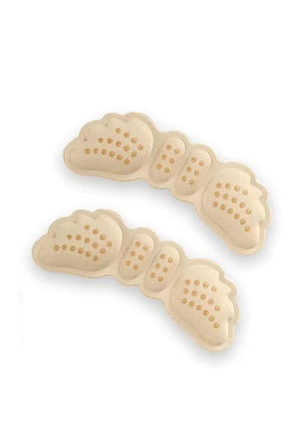 Вставка-вкладиші Метелик в туфлі від мозолів та для зменшення розміру унісекс бежевого кольору 4 мм No Brand (314710325)