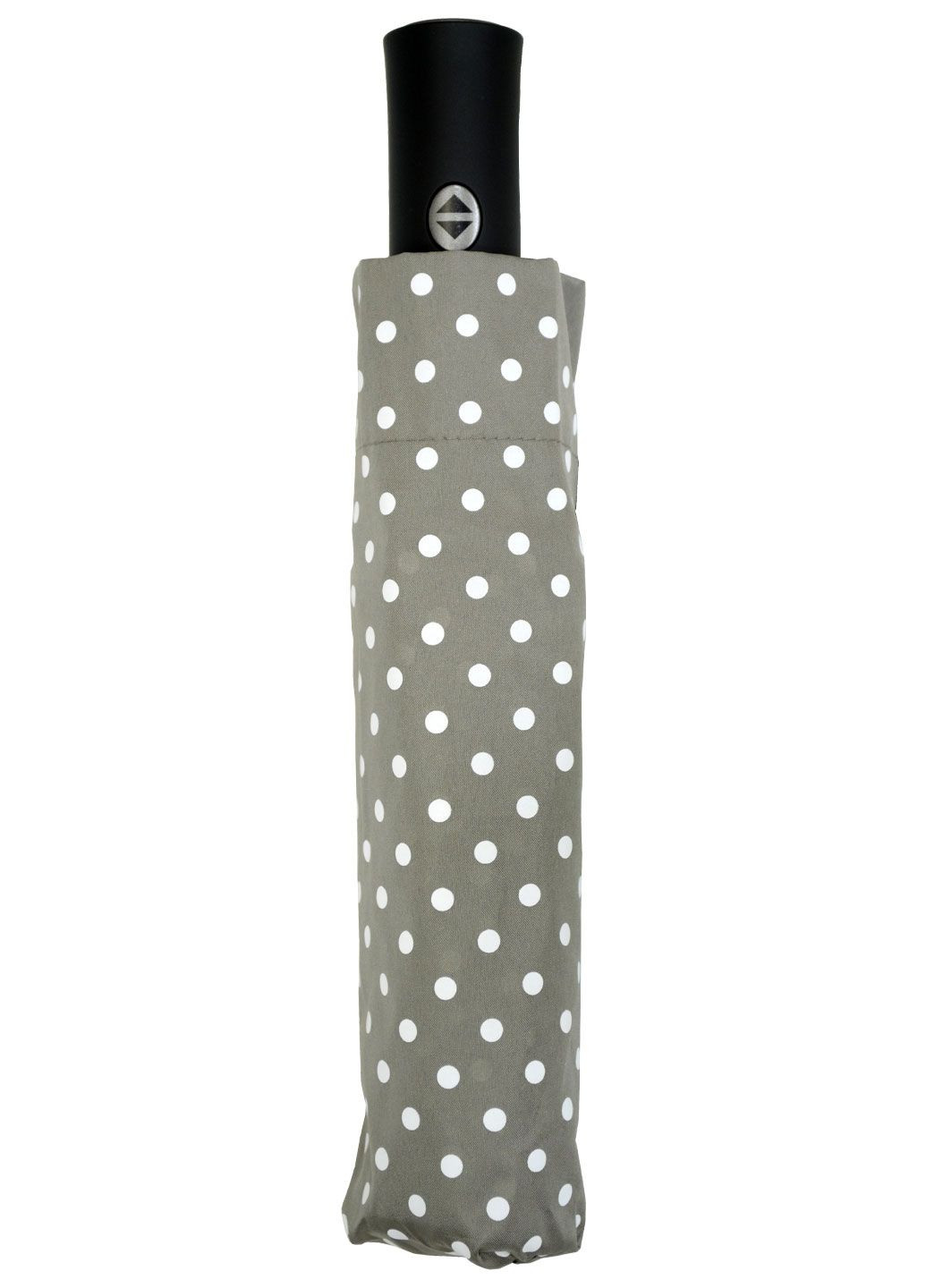 Сіра парасолька складна 3099-1-02 повний автомат сірий з білим Parachase середня система антивітер (336184180)