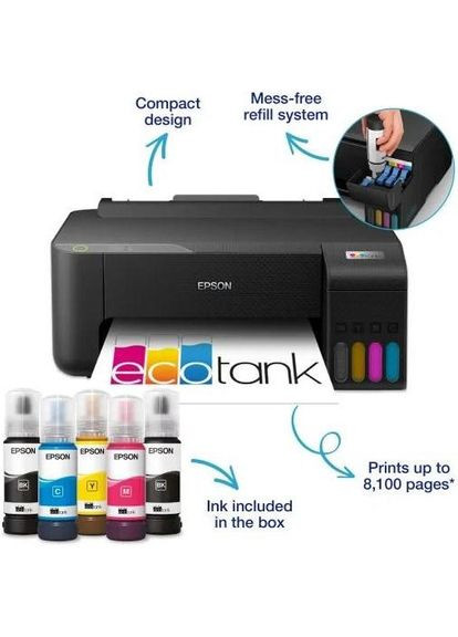 Принтер EcoTank L1230 Black (C11CJ70402) Epson (318326201)