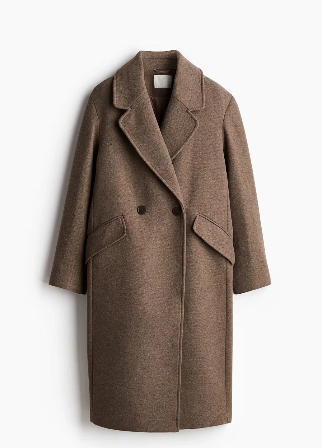 Сіро-бежеве демісезонне Пальто H&M