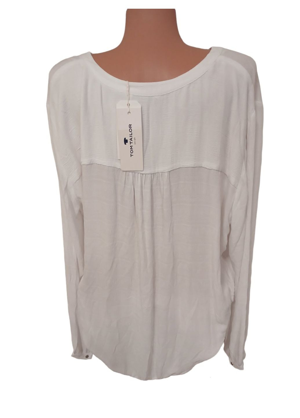 Біла блуза (04018) No Brand