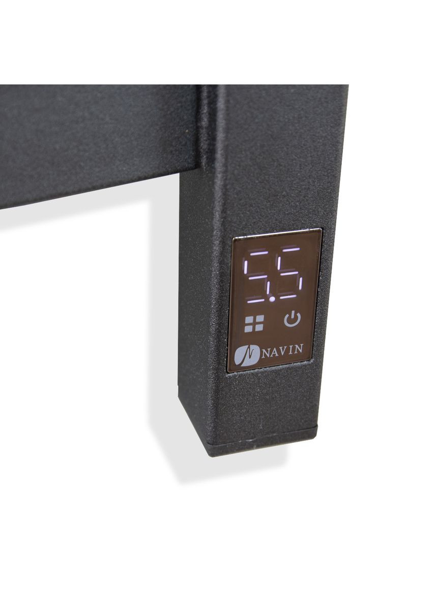 Рушникосушка електрична Avalon 480х1200 Sensor ліва, чорний муар 12203153-4812 Navin (266903558)