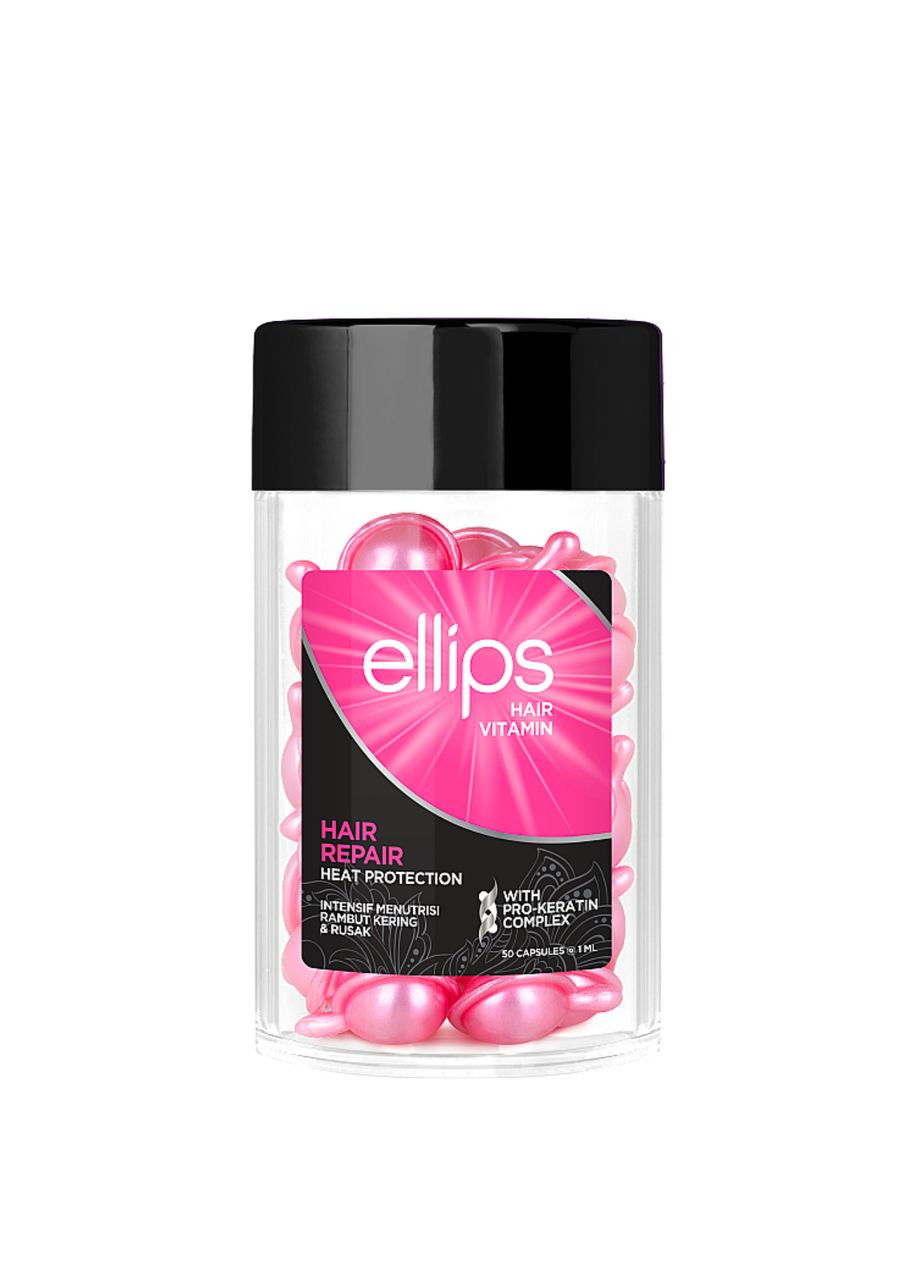 Вітаміни для волосся Vitamin Hair Repair Відновлення волосся з про-кератиновим комплексом 50 шт*1 мл Ellips (335858399)