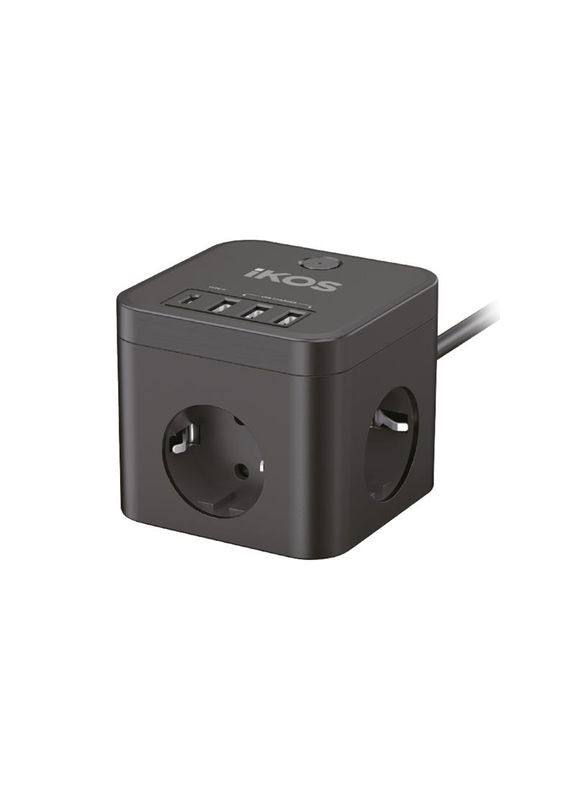 Фильтр-удлинитель C34S-CU Black (0007-CEF) Ikos (370615416)