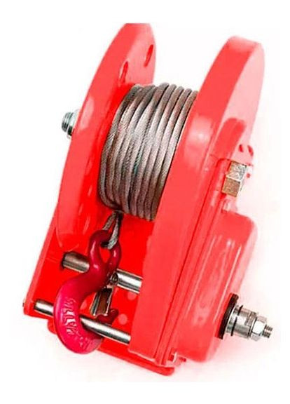 Ручная лебедка HWC1800B 815 кг трос 10 м (121864) Forte (296808865)