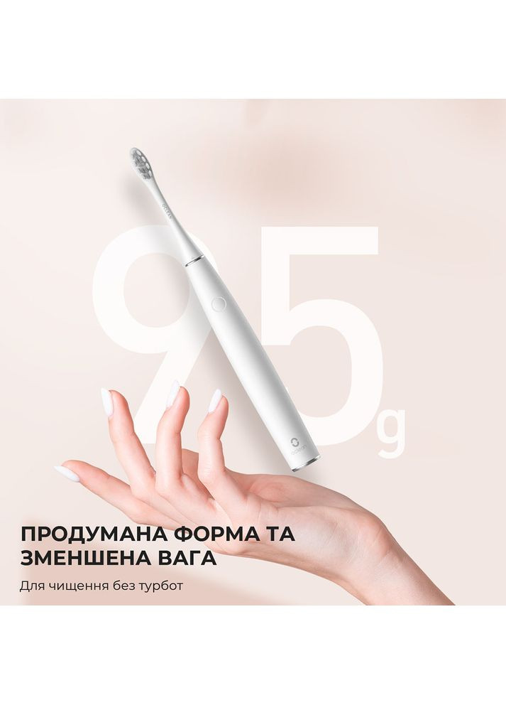 Электрическая зубная щетка Air 2T Electric Toothbrush White (6970810552324) Oclean (323238772)