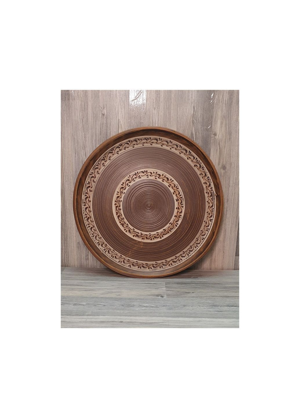 Блюдо 41 см., для банкету з червоної глини No Brand (329722672)