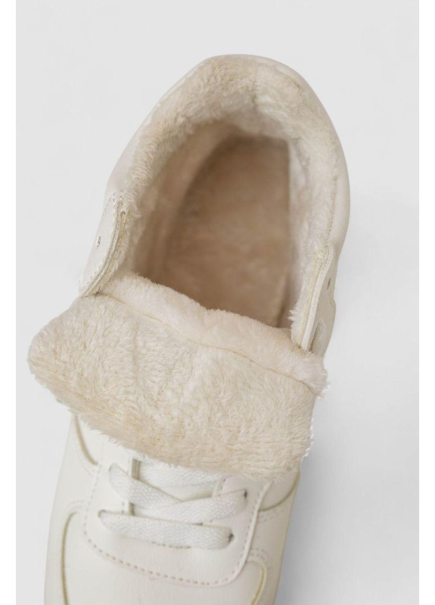 Кросівки жіночі зимові на хутрі,, 248RAD03 No Brand білі (368704244)