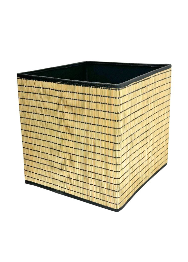 Плетений кошик-органайзер. 32x35x32 см IKEA GNABBAS (326975481)