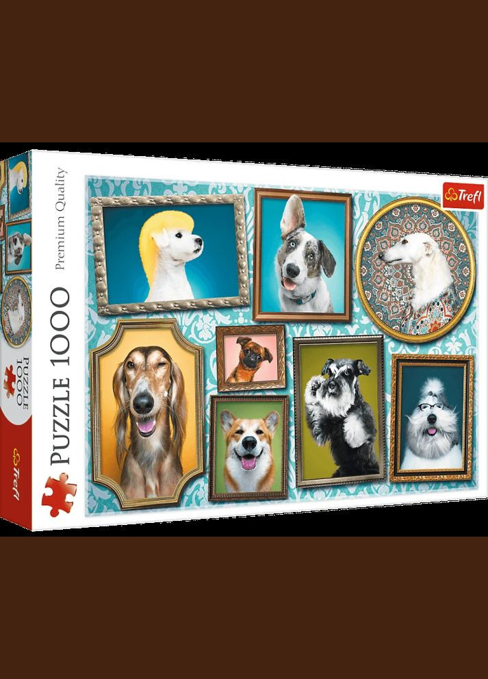 Пазли - Собача галерея. Колаж (1000 елм.) 10586 ( ) Trefl (328946768)