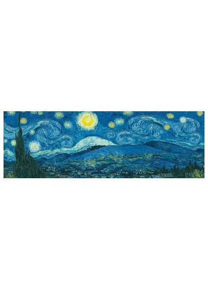 Пазл Зоряна ніч За мотивами Ван Гога панорамн (6010-5309) Eurographics Звездная ночь. По мотивам Ван Гога, 1000 элементов (366156972)