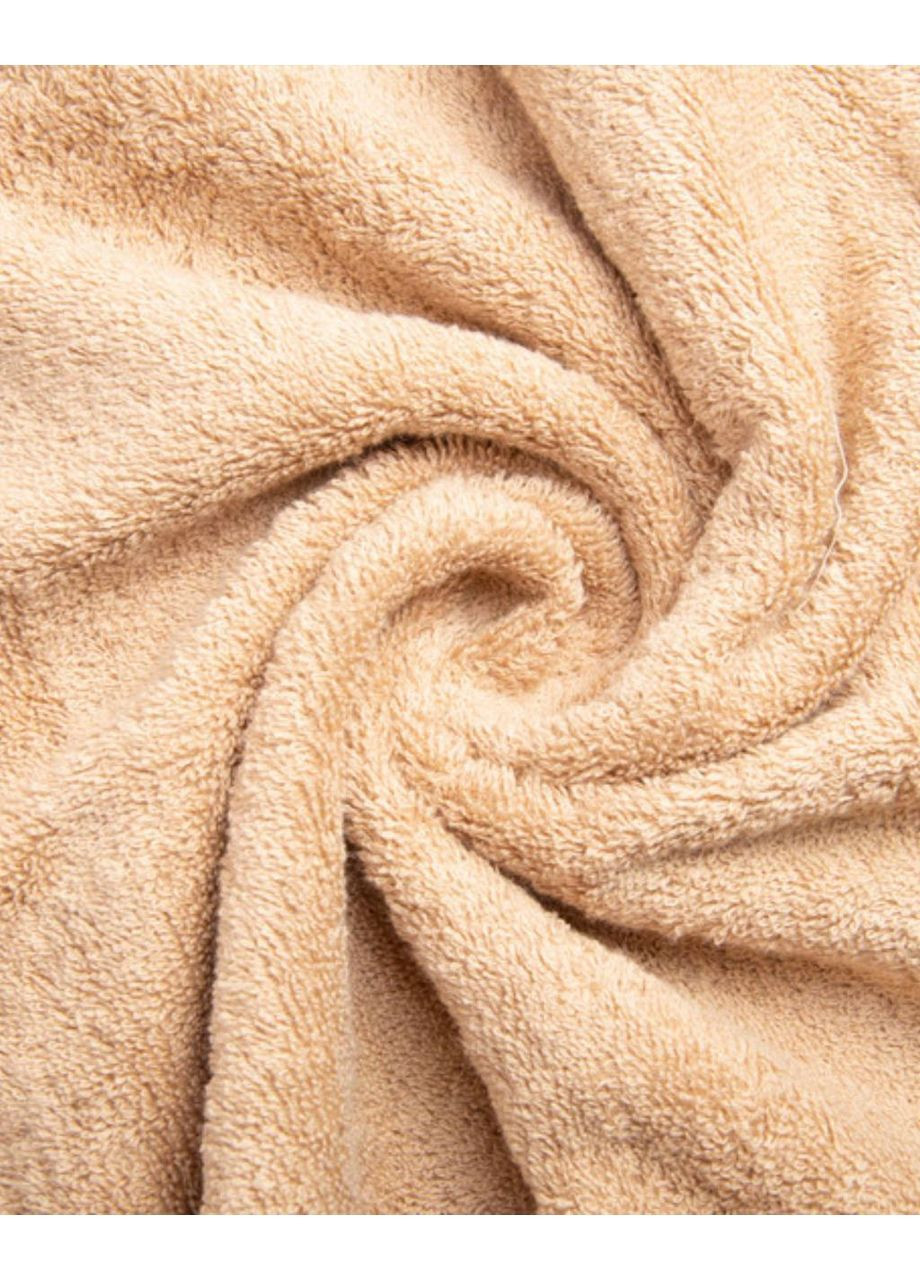Рушник махровий 50х90 см IDEIA однотонний бежевий