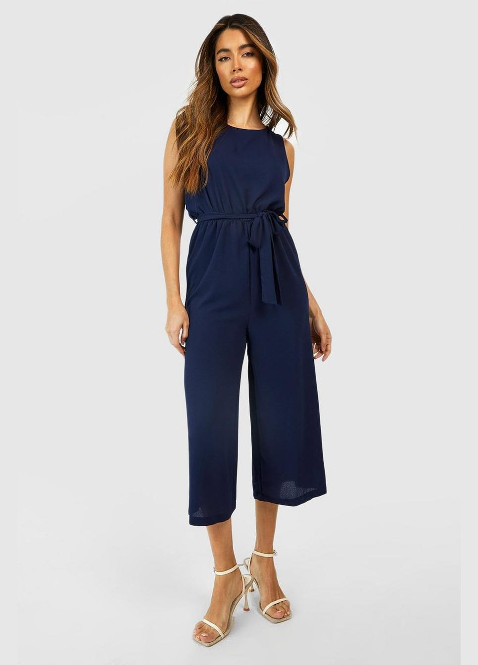 Комбінезон Boohoo темно-синій