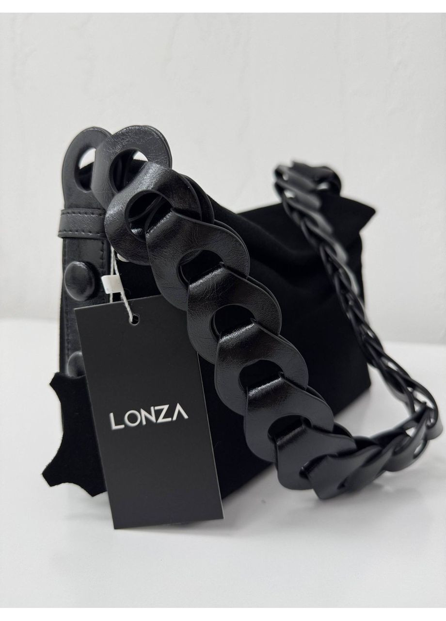 Шикарная сумка черный замш Lonza (353305854)