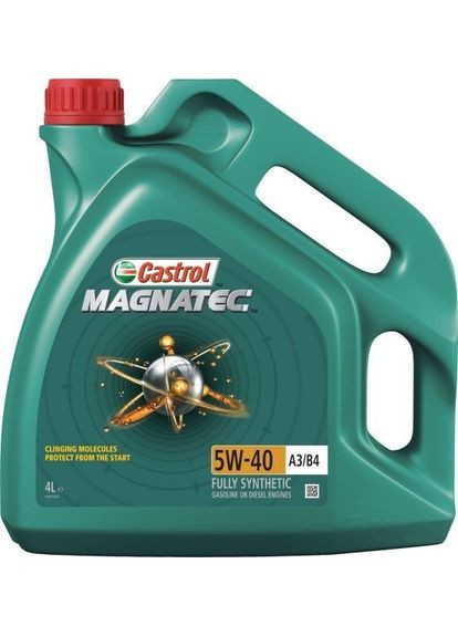 Масло моторное Magnatec 5W40 А3/В4 4л Castrol (348358516)