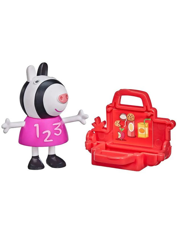 Фігурка Pig Веселі друзі Зої з ланч-боксом () Peppa F2207 (328399013)