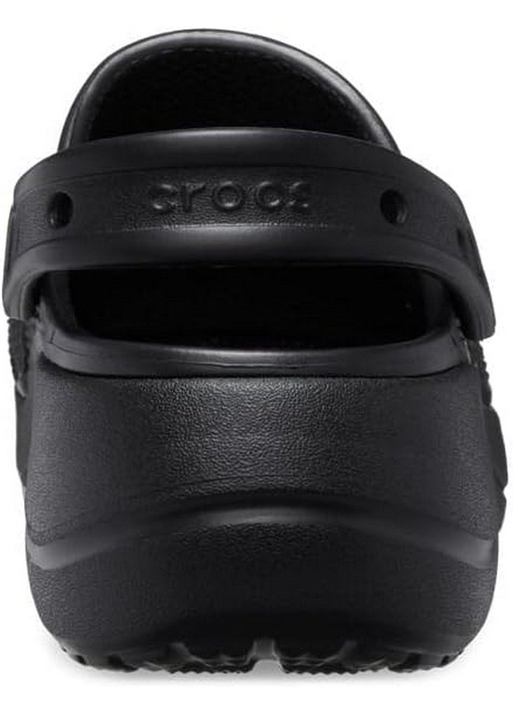 Сабо крокси Crocs baya platform black clog (282955132)