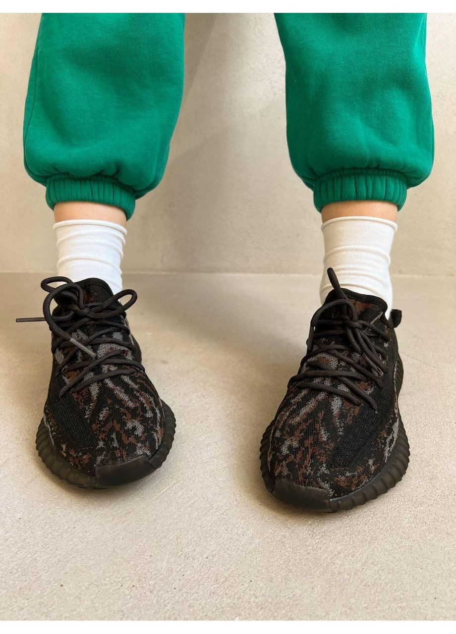Чорні Осінні кросівки чоловічі adidas yeezy boots 350 v2 mx rock адідас ізі буст No Brand
