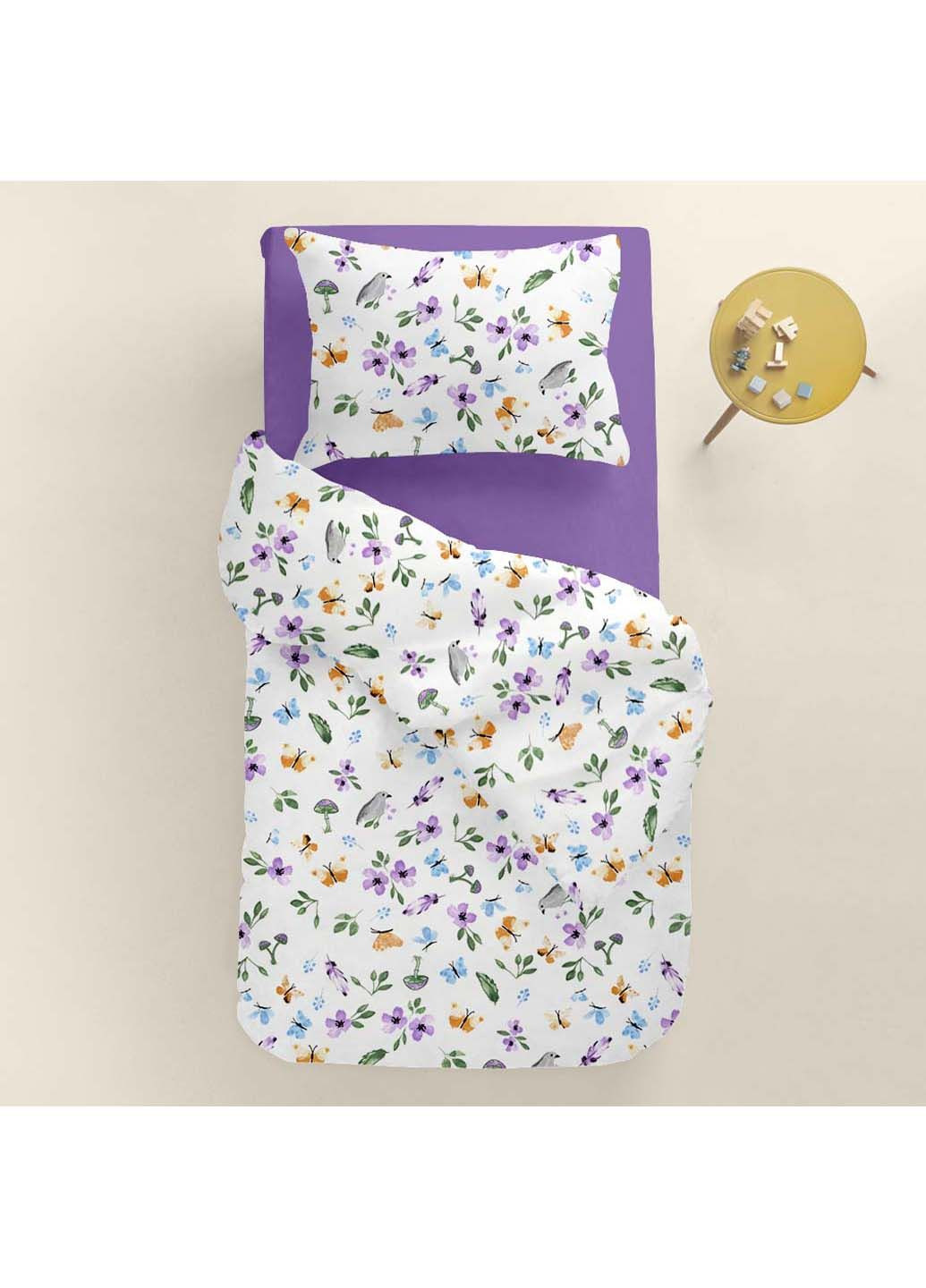 Подростковая постель с простыней на резинке BIRDS CS2 160х220 см Cosas (307477415)