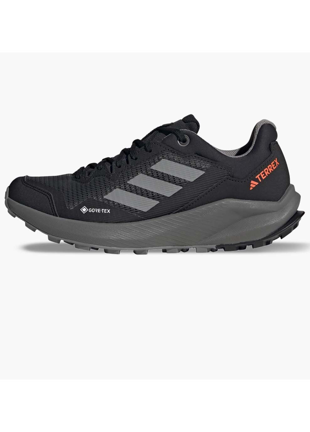 Черные демисезонные мужские кроссовки terrex trail rider gore-tex running черный adidas