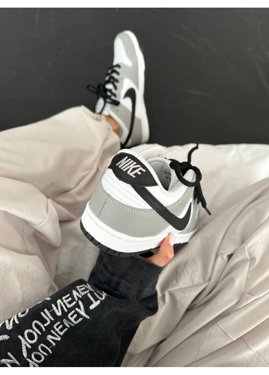КРОСІВКИ ЖІНОЧІ NIKE SB DUNK LOW SMOKE GREY НАЙК СБ ДАНК No Brand сірі демісезони (369393022)